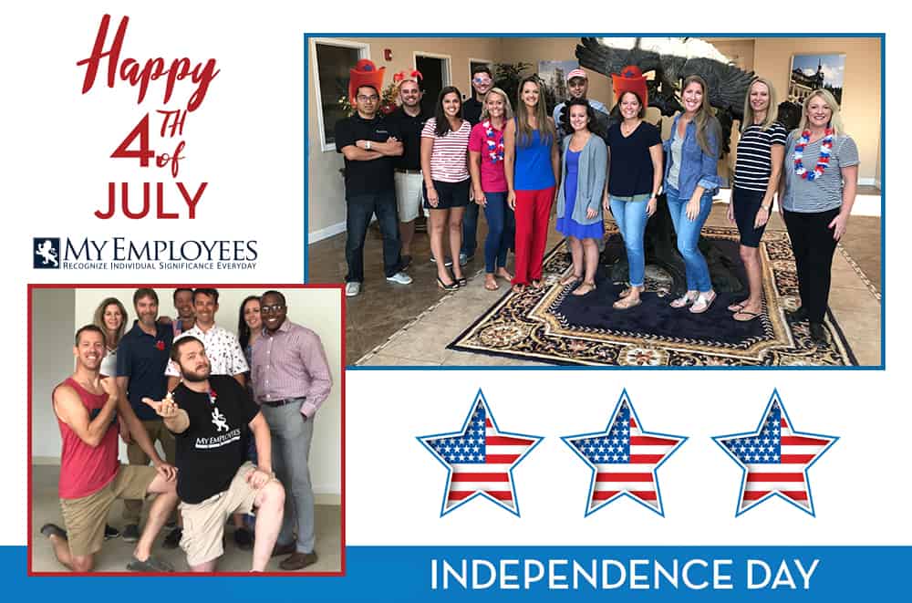 fourth of july indpendence day at myemployees